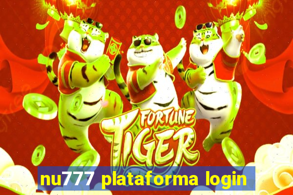 nu777 plataforma login